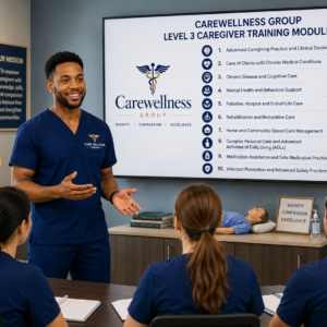 LEVEL 3 – CERTIFIED ADVANCED CAREGIVER & SPECIALIZED CARE CERTIFICATE.